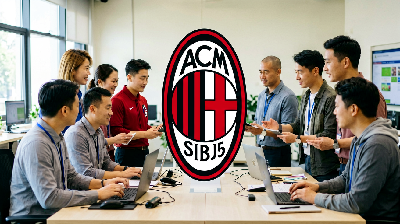 AC米兰俱乐部徽章与红黑传统